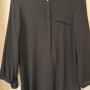 JM Collection - Small Elegant Black Women's Top